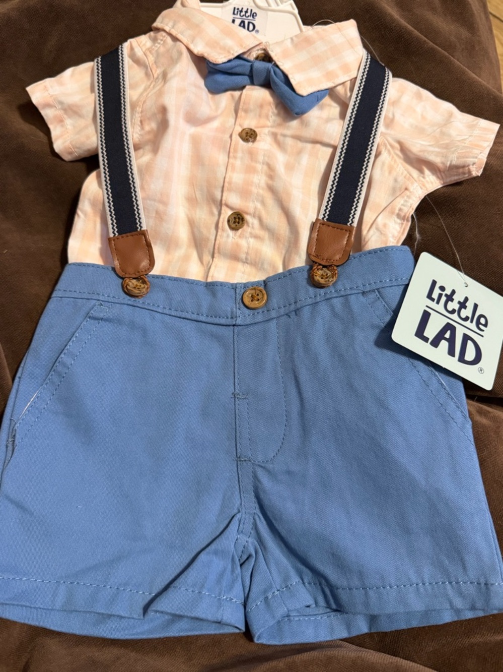 Baby boy Little Lad 4 piece set 0:3 m NWT